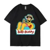 A2ci Homens Camisetas Mens Designer Camisetas Un Verano Sin Ti Bad Bunny Manga Curta para Mulheres Homens Básico Top Casal Tee