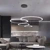 Lampadari Semplice e moderno LED Lampadario per soggiorno Illuminazione Atmosferica Lampada da soffitto per sala da pranzo domestica