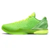 OG Mamba Zoom 6 Protro Grinch Basketball Shoes Men Bruce Lee What If Lakers Big Stage Chaos 5 Rings Metallic Gold Mens Outdoor Trainers Sports