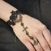 Urok bransolety yiyaofa ręcznie robione vintage koronkowe bransoletki nadgarstka gotycka biżuteria prezent moda moda akcesoria KC-01