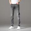 Men's Jeans designer New style jeans breathable Korean version slim fitting European small leg long pants XVPQ