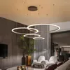 Lampadari Semplice e moderno LED Lampadario per soggiorno Illuminazione Atmosferica Lampada da soffitto per sala da pranzo domestica