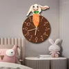 Wanduhren Schlafzimmer Uhr Dekoration Malerei Cartoon Restaurant Wandbild Wohnzimmer Sternzeichen Kreative Gürtel Uhr Hängen