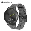 Canvas Nylon Watchband for Garmin Vivoactive 4 4S Venu Luxe Style Vivomove 3 3S Hr Quick Frefor