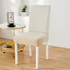 Pokrywa krzesła cztery pory roku nowoczesne stałe pokrywę kolorów Wysoka elastyczna wodoodporna okładka na przyjęcie weselne Bankiet Home El Decor
