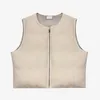 22FW Men's Women Wool Fleece Zipper Cotton Jackets Vest Classic Autumn Winter Bread Coats High Street Trend Fashion Casual Warm Sleeveless Outerwear TJMJYWWT75