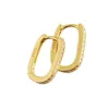 Hoop Huggie Fashion Gold Earrings For Women Luxury Fine Small Sier Color Hie Earring Minimalism Jewelry 20220226 T2 Drop Delivery Dhyqa