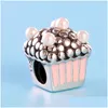 Charms Classical Design 925 Стерлинг Sier Small House Оригинальная коробка для ювелирных изделий Pandora Bead