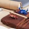 Nouveau japonais créatif mignon crabe porte-stylo haltérophilie crabes porte-stylo support support de rangement cadeau papeterie