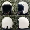 Мотоциклетные шлемы в стиле Retro Retro Open Face Helme Scooter Bike Casco Moto Cafe Racer Lower Lightweight Co Cascos Mushroom Head