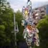 Ljuskrona kristall 2022 sn￶flinga bil h￤ngande juldekorationer glas bakspegel pendelle interi￶r tillbeh￶r diy solf￥ngare