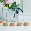 Storage Bottles 24pcs 50ml 80ml 100ml 150ml Empty Hyaline Glass Container With Cork Wishing Refillable Craft Vials Snack Jars