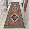 Mattor Custom Made Long Hallway European Trairs Corridor Carpet El Runner Area Rugs Icke-halkgolvmatta