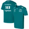 Herren-T-Shirt 2023, neue Mode, F1-Formel-1-Rennteam, Aston Martin, Damen-Design, Rundhalsausschnitt, hochwertige Sportbekleidung