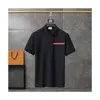 Designers masculinos de verão polos camisetas masculinas roupas esportivas de alta qualidade estilista de algodão com decote em v moda casal tops camisetas masculinas roupas de moletom