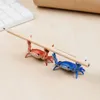 Nouveau japonais créatif mignon crabe porte-stylo haltérophilie crabes porte-stylo support support de rangement cadeau papeterie