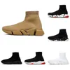 Tripler Sneaker Balenciagas Bottes Bleu Blanc Vitesses Femmes Hommes Paris 20 Chaussettes Noir 10 Chaussures Balencigas Plateforme Légère Ruban Marron Rubis Graffiti Vintage Beige