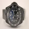 All Black Men kijken ze naar zee-weller keramische bezel 43 mm roestvrij staal 116660BKSO automatisch D- Cameron Diver Mens Watches Wri307G