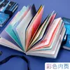 256 Page Cute a5 Notebook Magnetic Buckle Color Student Manual Ledger Notepad Diary Book Kawaii