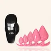 Beauty Items 5 Pcs Anal Plug Set Silicone Beads Butt Anus Trainer Kit Prostate Massager Men Intimate Adult sexy Toys For Women Gay Couple