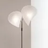 Golvlampor retro lampa glas boll svart barn modernt trä industriellt stativ