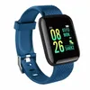 116plus Smart Watch Men Blood Pressure Waterproof Smartwatch Women Heart Rate Monitor Fitness Tracker Watch Sport For Android IOS