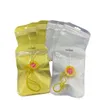 Jewelry Bags Resealable Mylar Clear Zip Lock earrings necklaces bracelet Storage Packing Silver Golden pouch