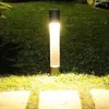 Étanche LED Jardin Pelouse Lampe Moderne En Aluminium Pilier Lumière Cour Extérieure Villa Paysage Voie Bollards