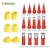 Binoax 14/22 datorer rostfritt stål caulk munstycke applikator med bas caulking efterbehandlare tätningsbehandlingsverktyg för kök badrum
