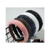 Hoofdbanden Highgrade Sponge hoofdband eenvoudige breedbreuk handgemaakte handgemaakte kralen Temperament Haarband Haaraccessoires voor vrouwen Girls Christm Dhlnq