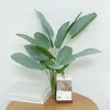 Decoratieve bloemen Plastic Bananenbladeren Imitatieplant Fake Trees Indoor Buiten Pot Plants Weddingzalen winkelcentra