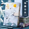 Retro Chinese stijl illustratie notebook dagboek magnetische knop cover handboek stationery cadeau schoolbenodigdheden