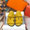 Designer Slippers Chypre Slippers Beach Classic Flat Sandals Men Woman Summer Lady Leather Flip Flops Women Fur Slides Wool Scuffs