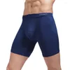 MUITAS PONTAS DE TAMANHO GRANDE HOMENS CORTES DE LENAS DE LEGAS PERTO BIG SEXY CONFORTO Mens Panties Cuecas masculino modal sem costura prolonga calças curtas