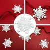 Cadeau Wrap Patchesflocon de neige Noël Coudre Fer Brodé Appliques Patch Costume Clothdiy Vêtements Vestes Broderie Décorative Applique