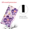 Print Leather Wallet Cases For Samsung S24 A15 A05S S23 Ultra Plus A23E A14 5G A35 A55 Redmi 13C Xiaomi 13T Flower Butterfly Tiger ID Card Slot Holder Flip Cover PU Pouch