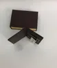 Lyxiga designermode korthållare 5 kortplatser Damväskor för män med lådväska Dubbelsidiga kreditkort Mynt Miniplånböcker 2 form 5 färger