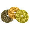 Rijilei 1pcs 3 "/4" Discos de molienda de pulido de diamante húmedo/seco para molinería flexible para piso de hormigón de piedra de mármol de granito ZJ10