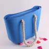 Sacs de soirée femmes sac à main gelée couleur une épaule TPE corde sac de plage extérieur sacoche natation étanche bord de mer vacances messager