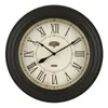 V￤ggklockor American Country Nostalgic Clock Round Simple European Retro Industrial Style vardagsrum Pastoral Mute Nordic