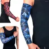 Fingerless Handskar Sports Protective Gear Arm Sleeve Sun Protection Outdoor basket Running SPSLF0028