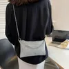 Avondtassen vrouwelijke messenger tas mode steegje vierkante ketting winkelen handtas zipper draagbare schouder corssbody