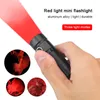 Torce elettriche portatili Mini verde/rosso/bianco/395nm UV impermeabile 3 modalità LED penna clip torcia rilevamento lampada portachiavi Lanterna