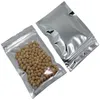 Sacos de embalagem 100pcs/lote de alum￭nio pl￡stico para embalagem de embalagem transl￺cida bolsa de embalagem com comida de ch￡ de ch￡ de pacote de pacote de pacote Del Del Dhdvz