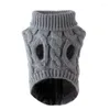 Odzież dla psa Winter Pet Sweter Keep Warm Ubrania Produkty Dogs Jersey Spring Autumn Clothing Płaszcz