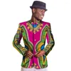 Men's Suits Arrival African Men's Suit Jacket Cotton Daxiji Floral Multi-color Optional National Holiday