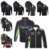 Off-road motortrui nieuwe teamkleding verdikte winddichte race-sweaterjas in de winter