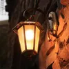 Lampes murales Vintage Loft Lampe Jardin Villa Lumières Balcon Européen Étanche Lumière Hexagone Rétro Luminaire Extérieur