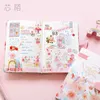 Fairy Tale Theme Notebook Magnetic Buckle A5 Size 224 Color Page Diary Book Student Cartoon Cute Notepad