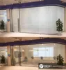 Pegatinas de ventana HOHOFILM 21 cm x 30 cm Muestra de película inteligente Vidrio / PDLC conmutable para el edificio de viviendas El